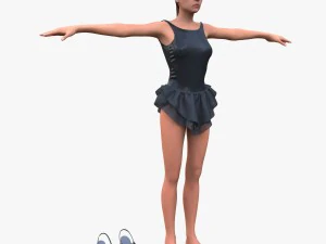 girl 3D Model
