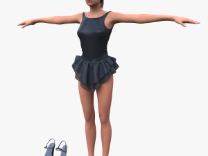 girl Modello 3D