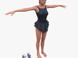 girl Modello 3D