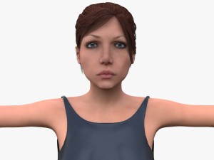 girl Modello 3D