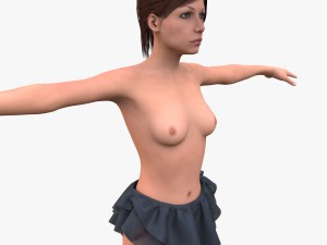 girl Modello 3D