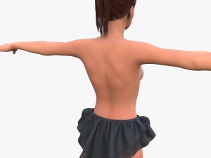 girl Modello 3D