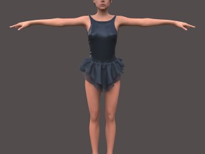 girl Modello 3D