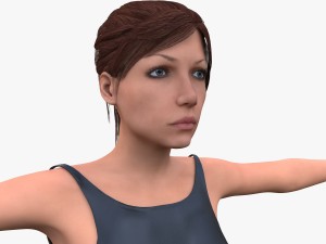 girl Modello 3D