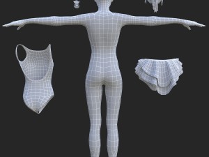 girl Modello 3D