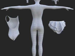 girl 3D Model