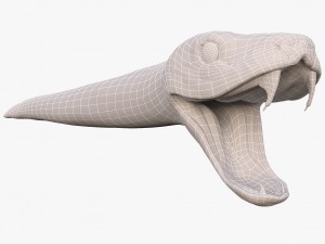 green snake 3D Model