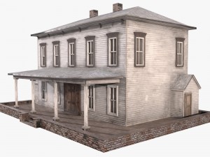 old house 3D 模型