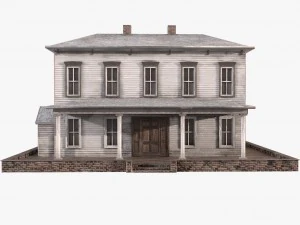 old house 3D Model