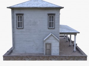 old house 3D 模型