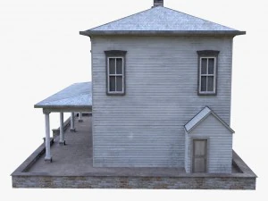 old house 3D Model
