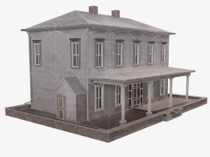 old house 3D 模型