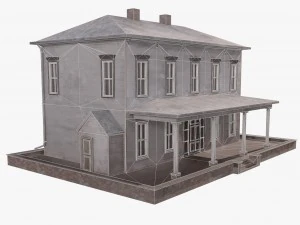 old house 3D Model