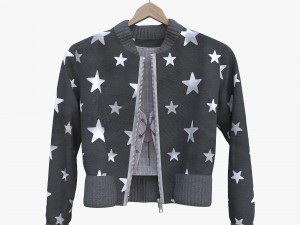 jacket and blouse Modello 3D