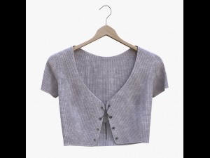 jacket and blouse Model 3D