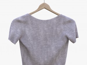jacket and blouse Model 3D