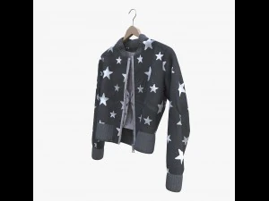jacket and blouse 3D Model
