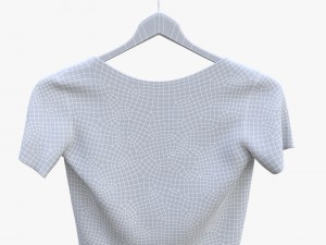 jacket and blouse Model 3D