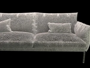 beige sofa 3D Model