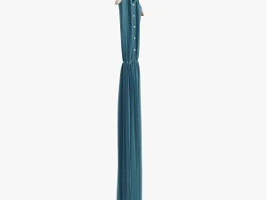 green dress 3D Model