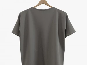denim t-shirt 3D Model