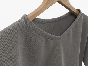 denim t-shirt 3D Model