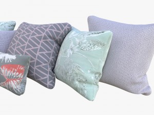 pastel pillows 3D 模型