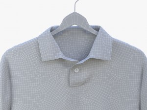 polo t-shirt Model 3D