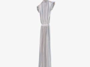 white dress Modelo 3D