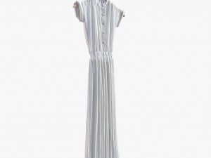 white dress Modelo 3D