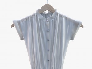 white dress Modelo 3D