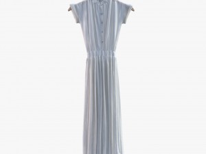 white dress Modelo 3D