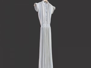 white dress Modelo 3D