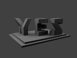 відповідь 3D Принт Модель