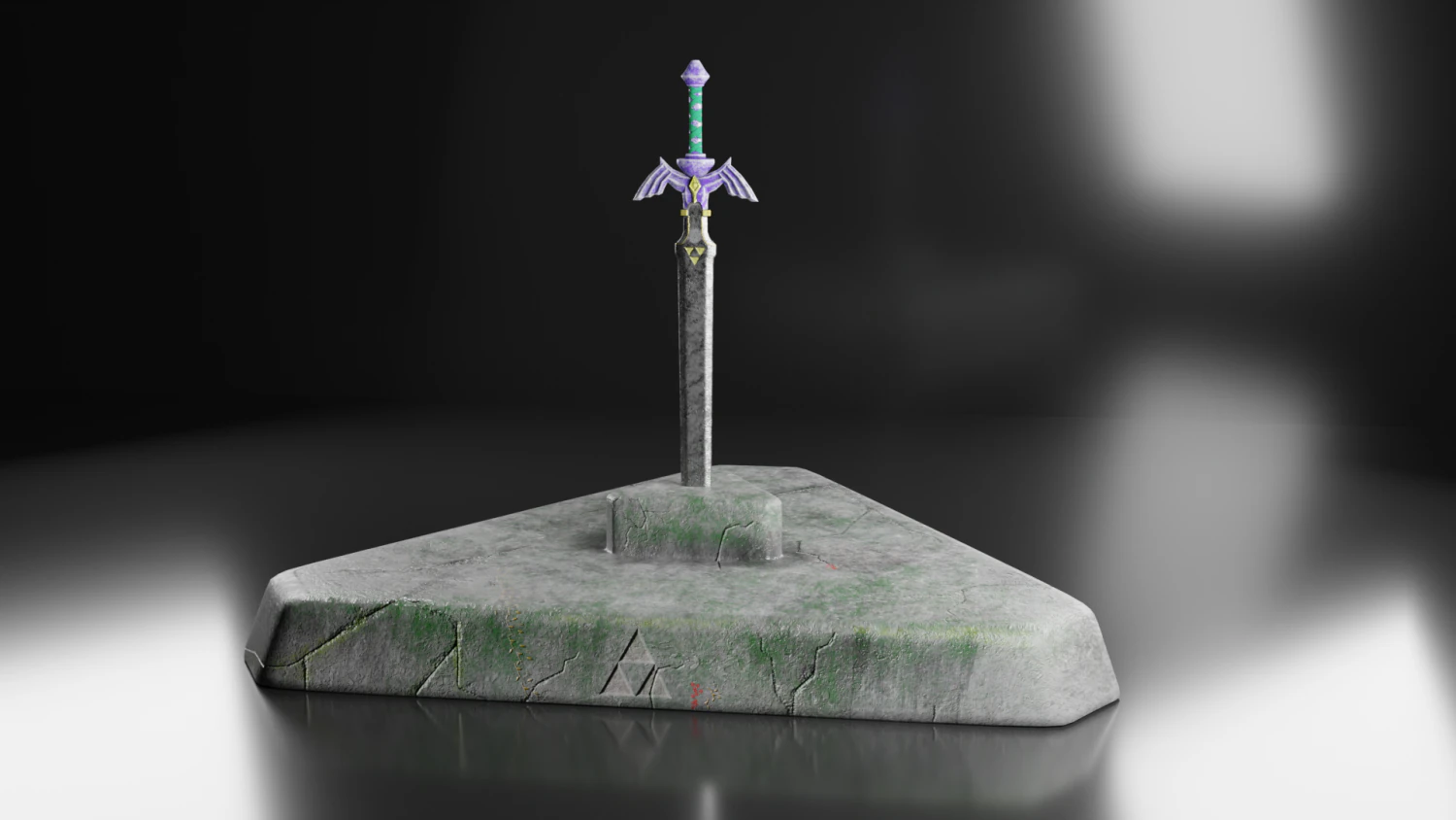 master sword 3D Model .c4d .max .obj .3ds .fbx .stl .blend 
