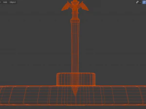 master sword 3D Model