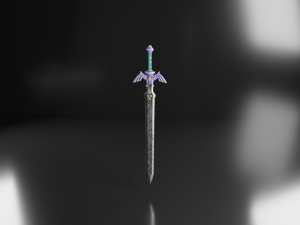 master sword Modelo 3D