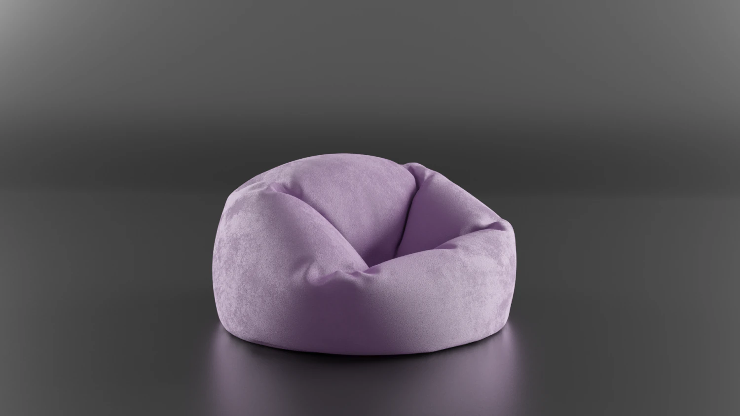 puff chair 3D Model .c4d .max .obj .3ds .fbx .stl .blend