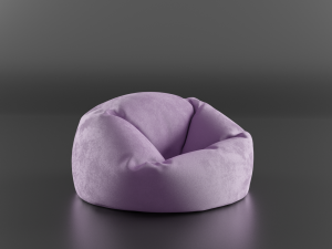puff chair Model 3D