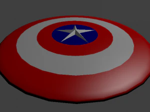 capitain americas shield ultimate 3D Model