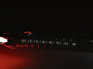 sith lightsaber vengeance 3D Model