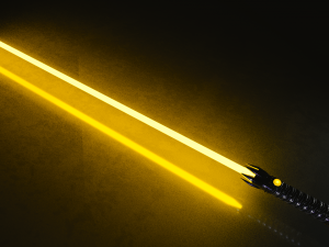 sith lightsaber vengeance 3D Modell