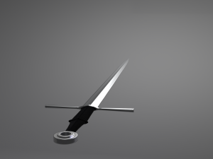 Longsword modesty Model 3D