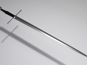 Longsword modesty Model 3D
