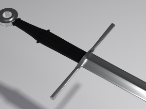 Longsword modesty Model 3D