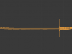 Longsword modesty Model 3D