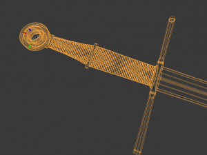 Longsword modesty Model 3D