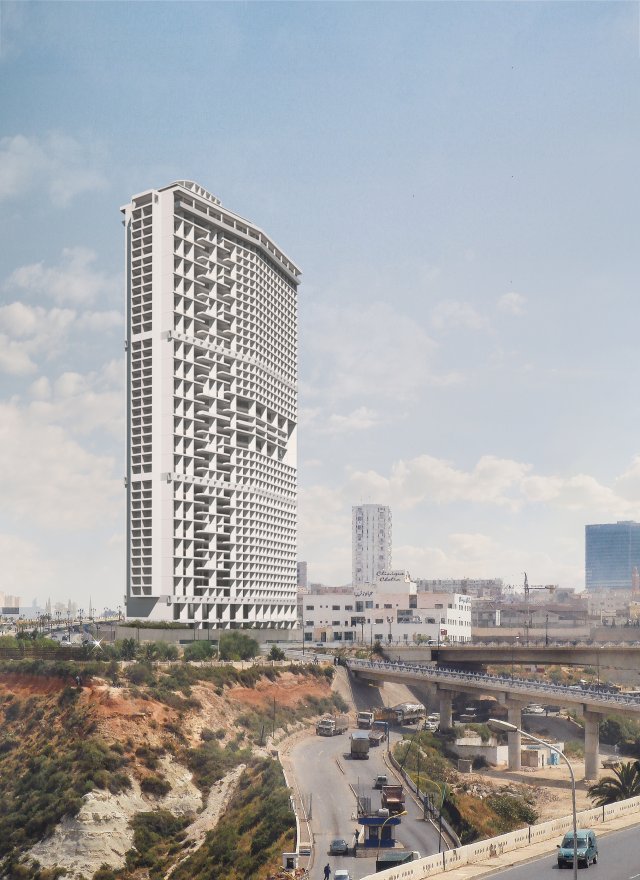 le corbusier unbuilt project for an office building algiers algeria 1938 3D Model .c4d .max .obj .3ds .fbx .stl .blend 