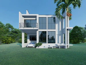 yazdani villa 3D Model