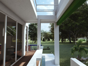 House Based on Graves 3Dモデル